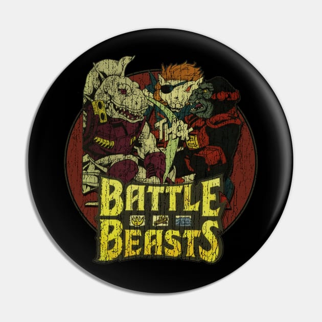 80s Battle Beasts Vintage Pin by tioooo