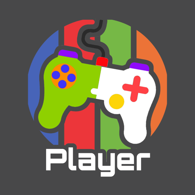 Gamer Player Merch by AlondraHanley