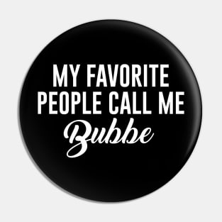 Bubbie Life Pin