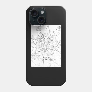 Brno Czech Republic City Map Phone Case