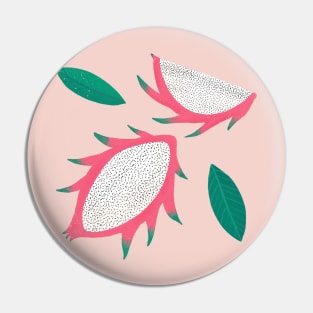 Pink dragon fruit Pin