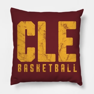 CLE Cleveland Basketball T-Shirt Cavs Pillow
