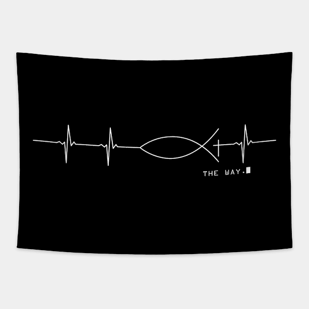 Heartbeat THE WAY Tapestry by Northofthepines
