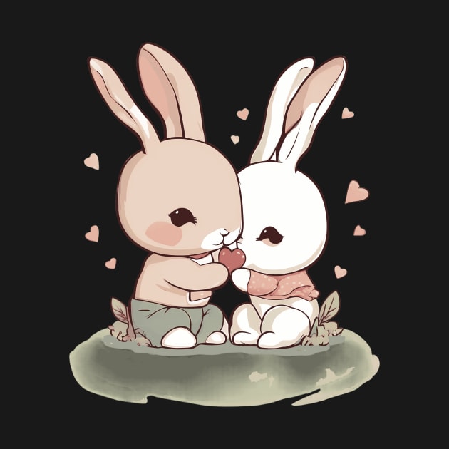 I Love You Rabbit by animegirlnft