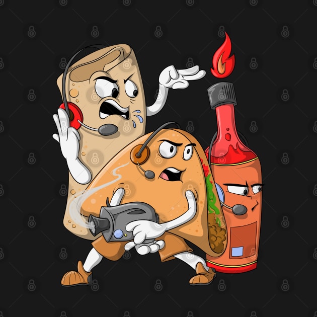 FPS Tacos, Gaming Clan by GCS Designs