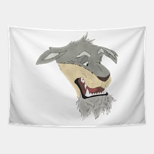 Anthro animal face Tapestry