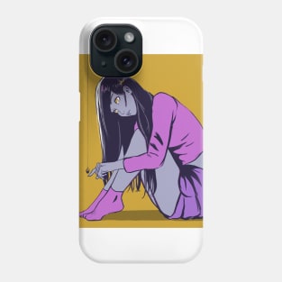 Spider with Girl Phone Case