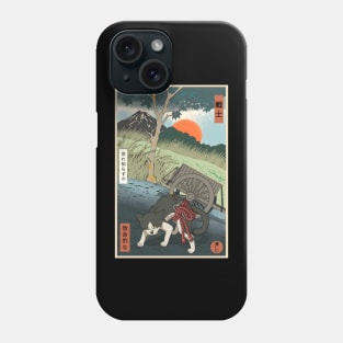 Samurai Cat Ukiyo e II Phone Case