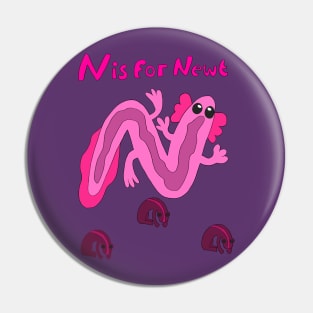 N is for Newt Pin