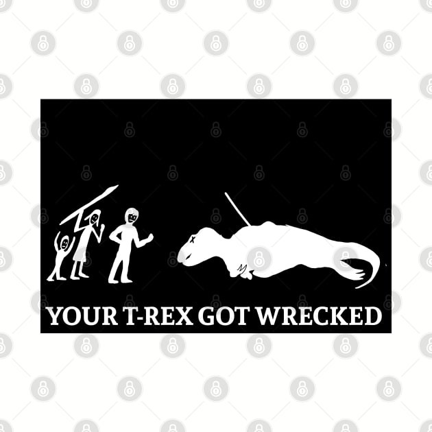 Stick Family Vs TRex by withLURV