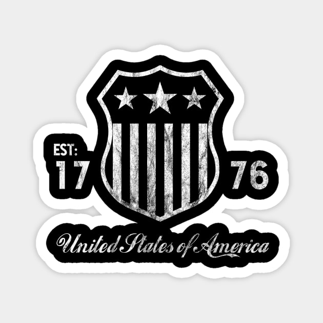 United States of Ameirca - Established 1776 Magnet by Acka01