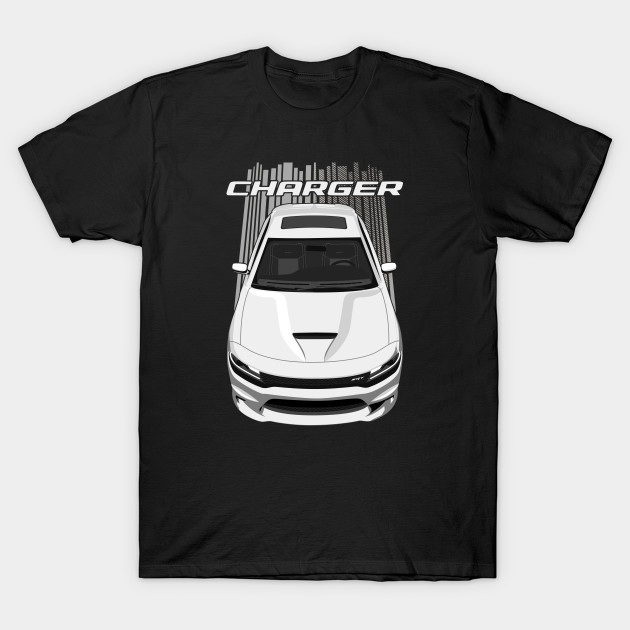 White - Charger - T-Shirt | TeePublic