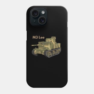 M3 Lee / Grant American WW2 Tank Phone Case