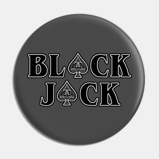 Black Jack Ace Pin