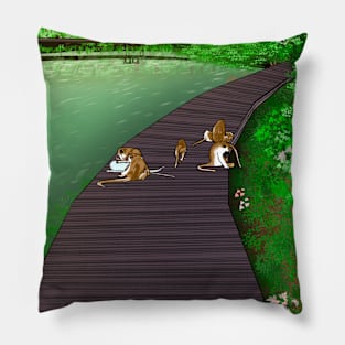 River side Pillow