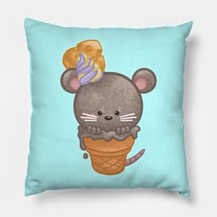 Rat Gelato Pillow