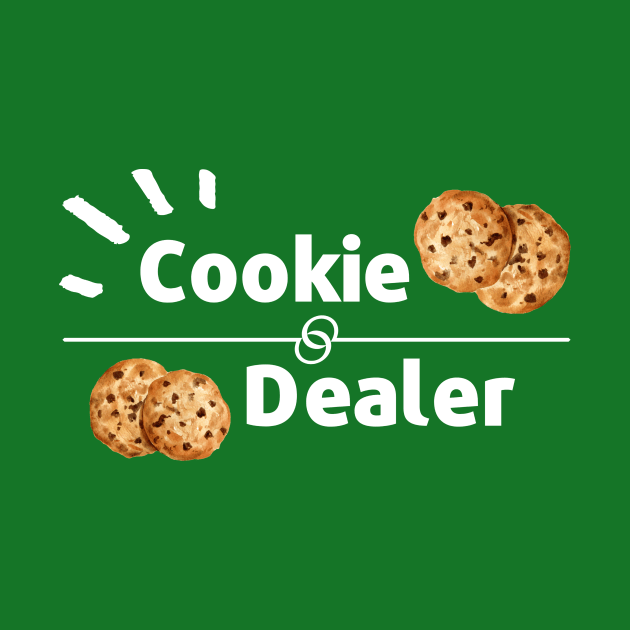 Cookie dealer, funny Cookie print by Eduard Litvinov