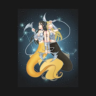 Gemini Mermaid T-Shirt