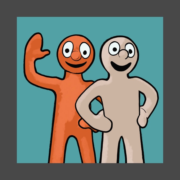 Morph and Chas by Pickledjo