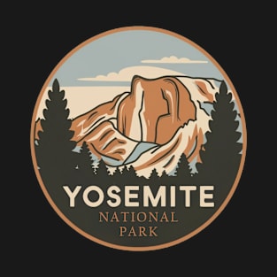 Yosemite National Park Travel Sticker T-Shirt