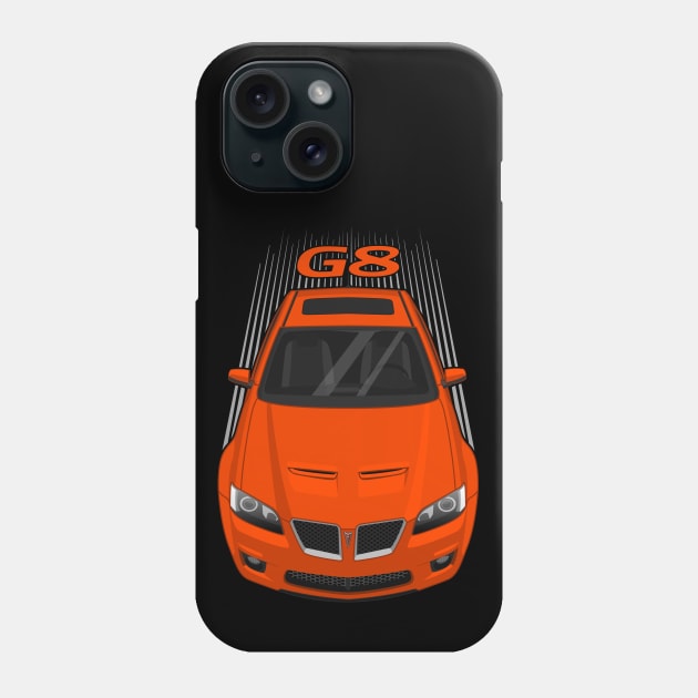 Pontiac G8 2008-2009 - Orange Phone Case by V8social