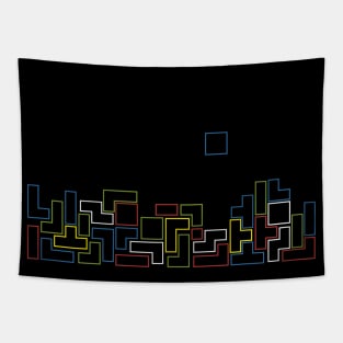 Videogame 80s Vintage Computer Games Retro Tapestry