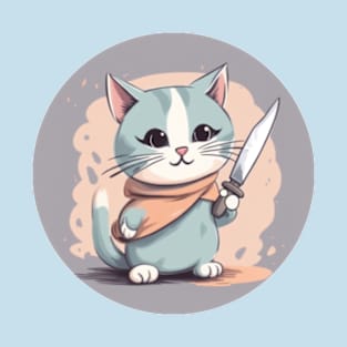 Knife Kitty T-Shirt