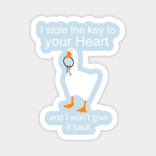 Untitled Goose Love Magnet