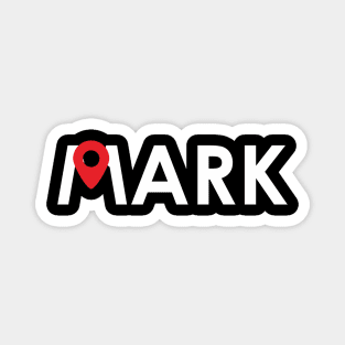 Mark Wordmark Magnet