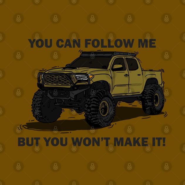 Toyota 4Runner Monster - Mustard by 4x4 Sketch