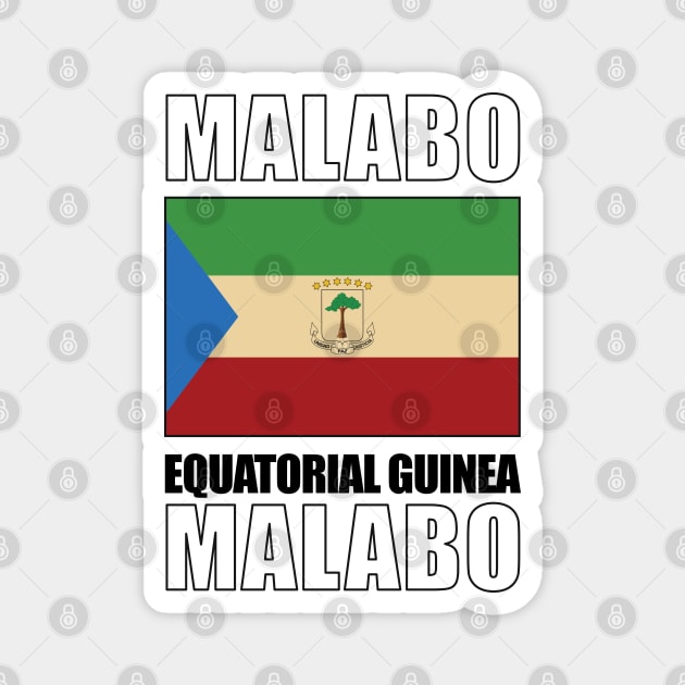 Flag of Equatorial Guinea Magnet by KewaleeTee