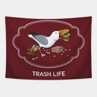 TRASH LIFE Tapestry