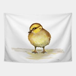 Cute duckling watercolor Tapestry