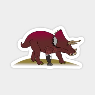 Tri-leg Triceratops Magnet