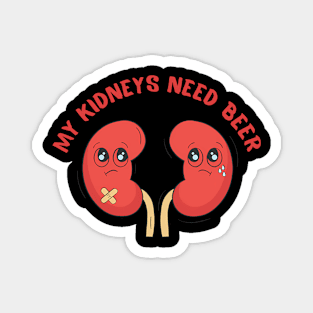 Sad Kidneys Magnet