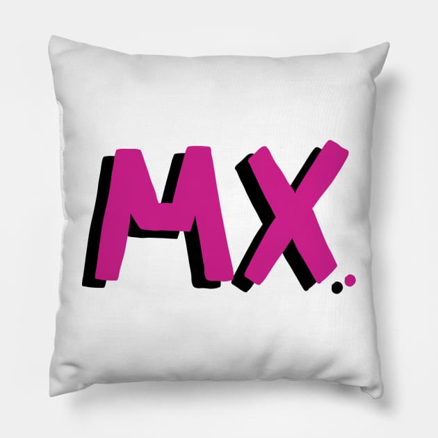 Mx Pillow by annoyingarts