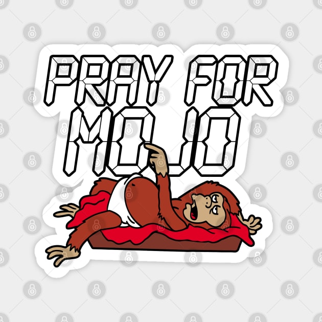 Pray for mojo Magnet by carloj1956