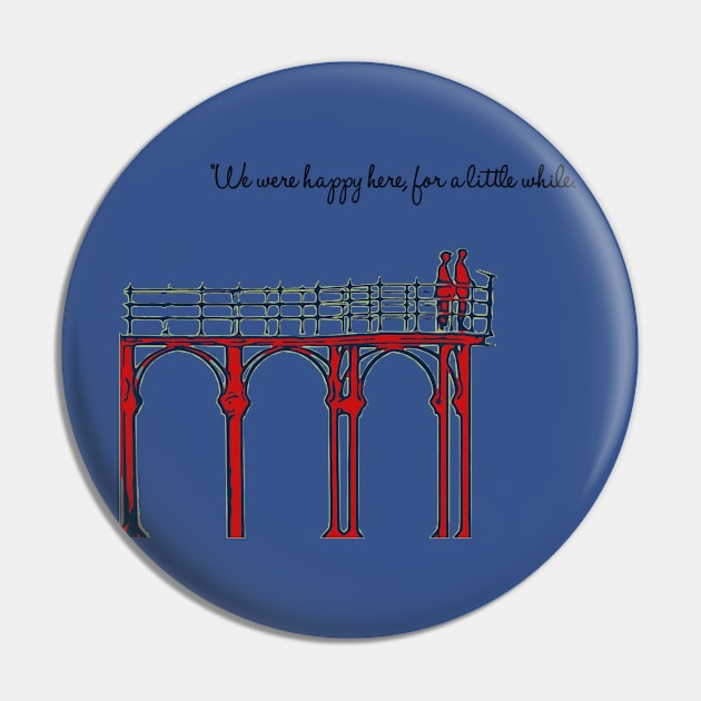 On The Edge Of Freedom Pin by QuassarStore