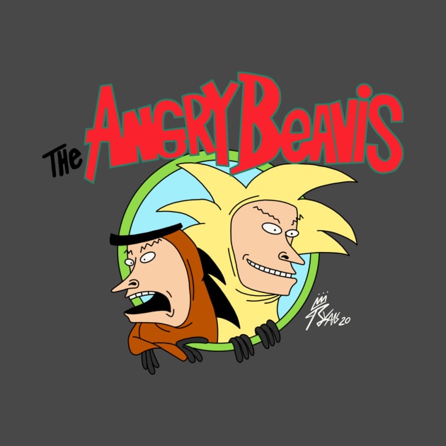 The Angry Beavis by raez0rface