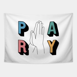 Praying Hands Tapestry