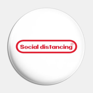 social distancing Pin