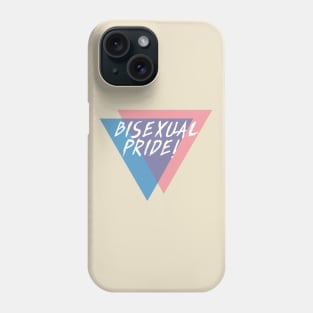 Vintage Bisexual Pride Pink Blue Purple Triangles Phone Case