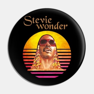 Stevie wonder Pin