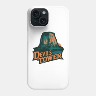 Devils Tower Reserve in Wyoming Phone Case