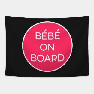 Bébé On Board Tapestry