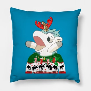 Unicorse Santa 2023 Pillow