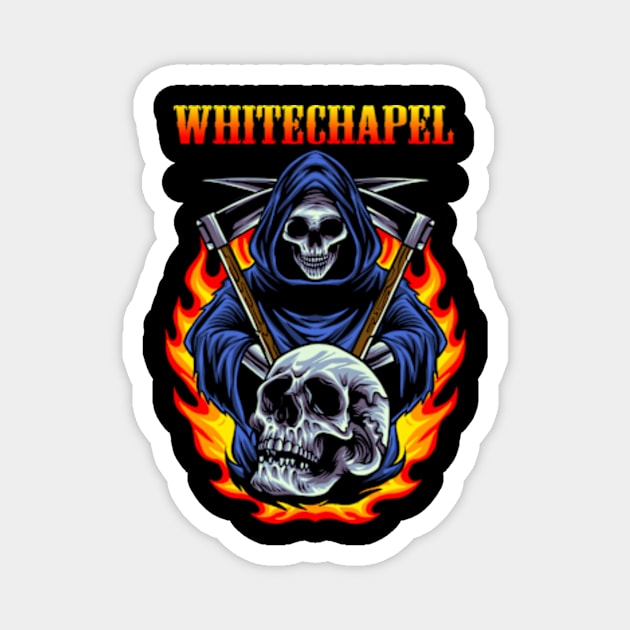 WHITECHAPEL BAND Magnet by citrus_sizzle