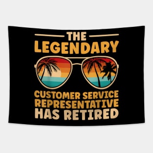 Retired Customer Service Representative Retirement Tapestry