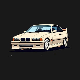 Beige BMW E36 M3 T-Shirt