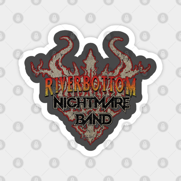 The Riverbottom Nightmare Band Magnet by Thrift Haven505